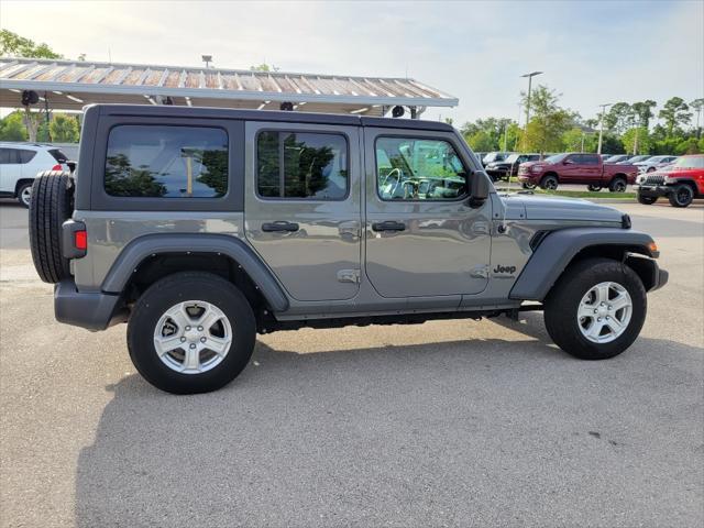 used 2022 Jeep Wrangler Unlimited car, priced at $33,557