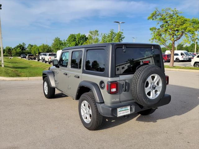 used 2022 Jeep Wrangler Unlimited car, priced at $33,557