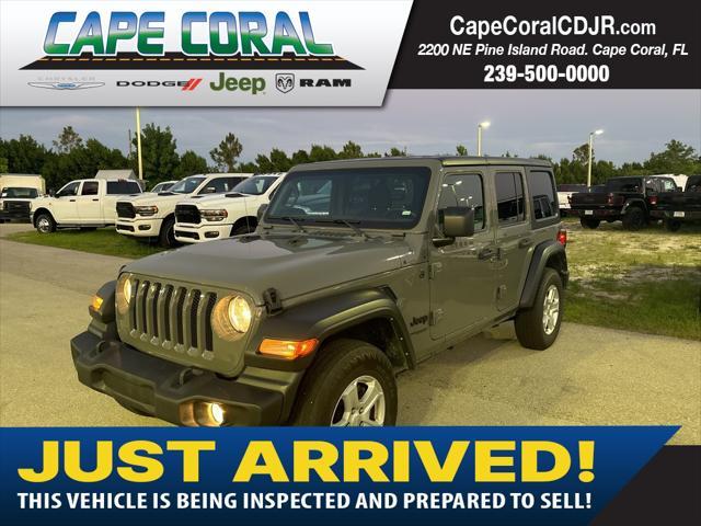 used 2022 Jeep Wrangler Unlimited car, priced at $35,984