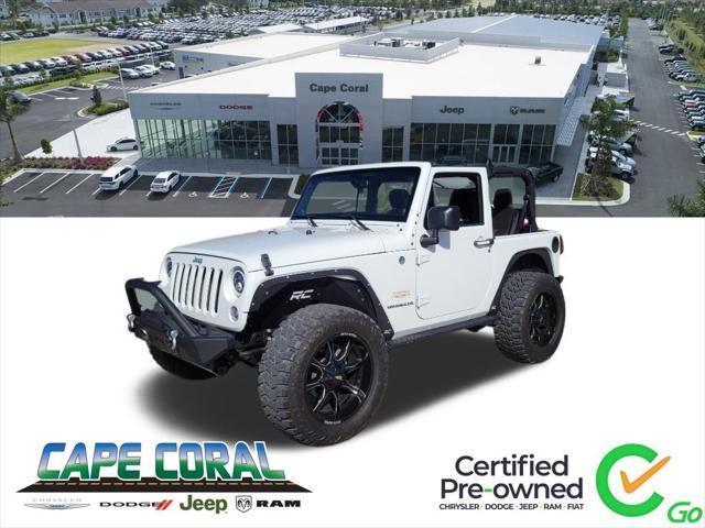 used 2014 Jeep Wrangler car, priced at $18,297