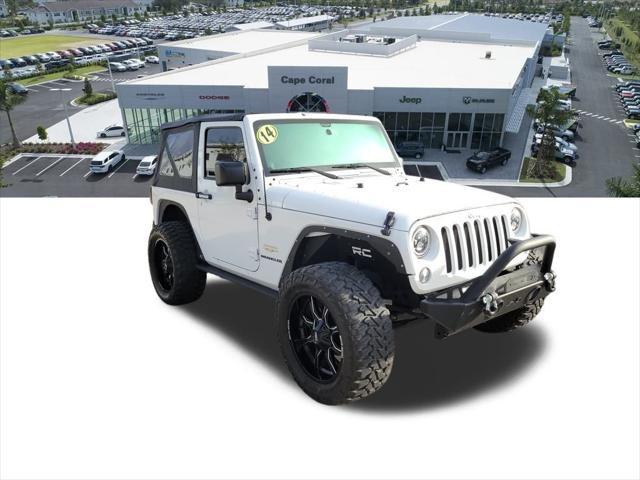 used 2014 Jeep Wrangler car, priced at $18,297