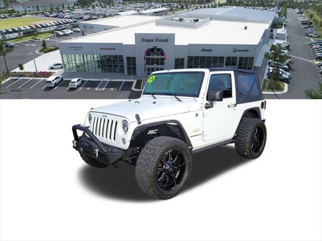 used 2014 Jeep Wrangler car, priced at $18,297