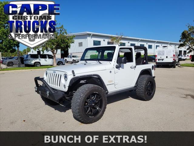 used 2014 Jeep Wrangler car, priced at $17,911