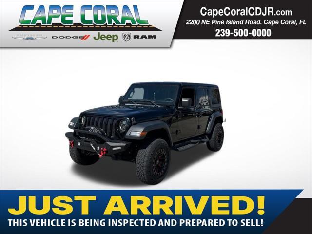 used 2023 Jeep Wrangler car, priced at $37,897