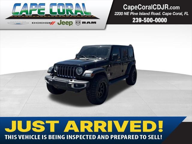 used 2020 Jeep Wrangler Unlimited car, priced at $28,904