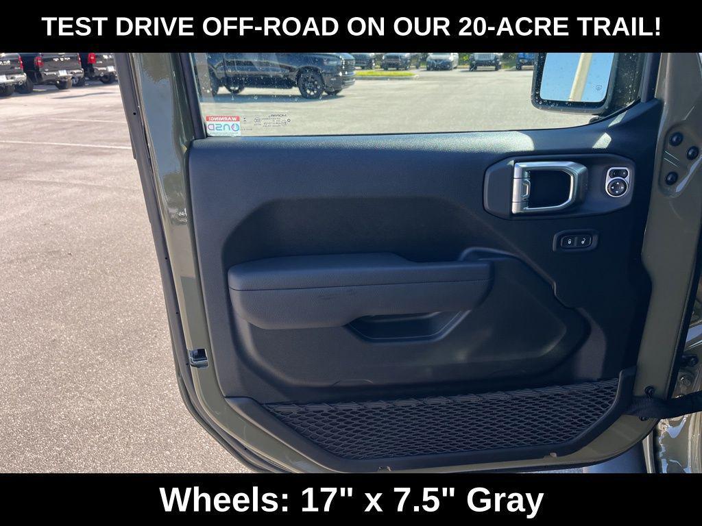 new 2025 Jeep Wrangler car, priced at $38,820