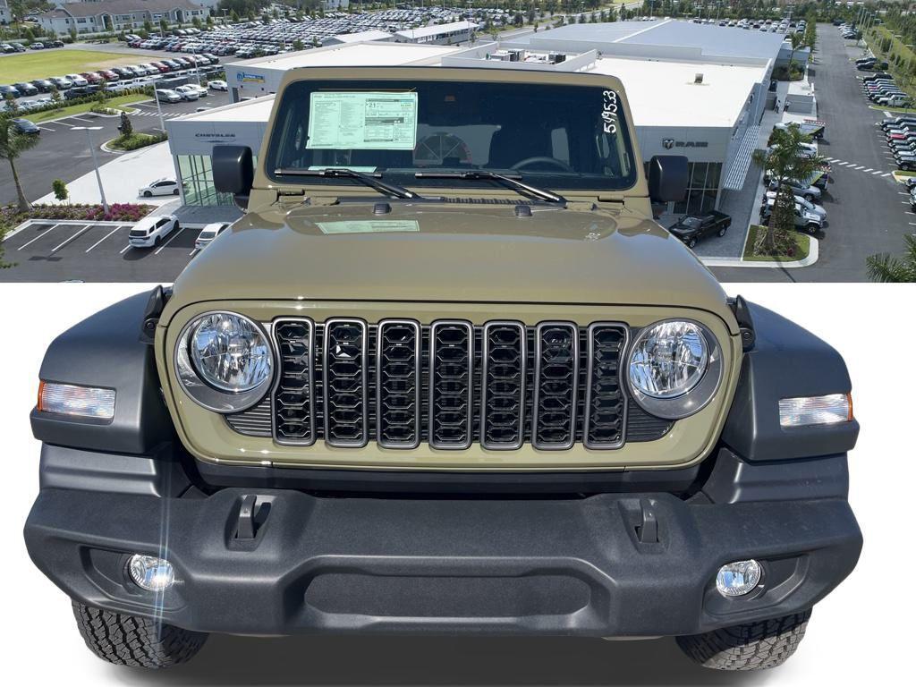 new 2025 Jeep Wrangler car, priced at $38,820