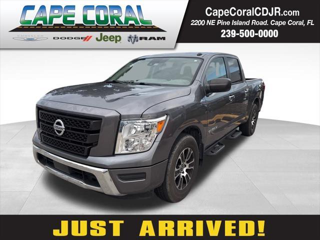 used 2021 Nissan Titan car, priced at $30,115
