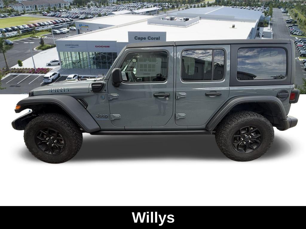 used 2024 Jeep Wrangler 4xe car, priced at $31,539