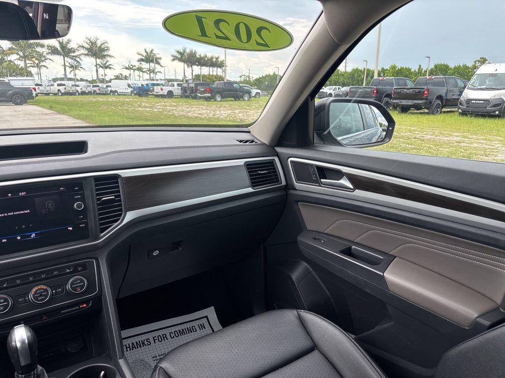 used 2021 Volkswagen Atlas car, priced at $17,596