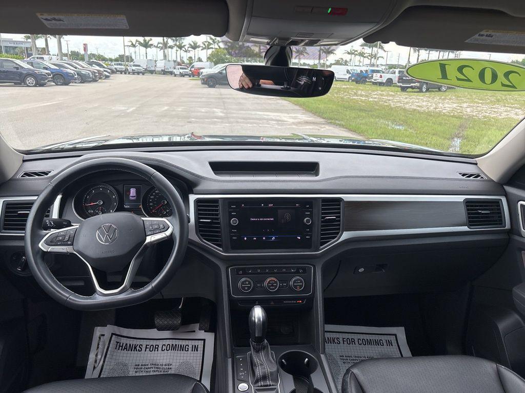used 2021 Volkswagen Atlas car, priced at $17,596
