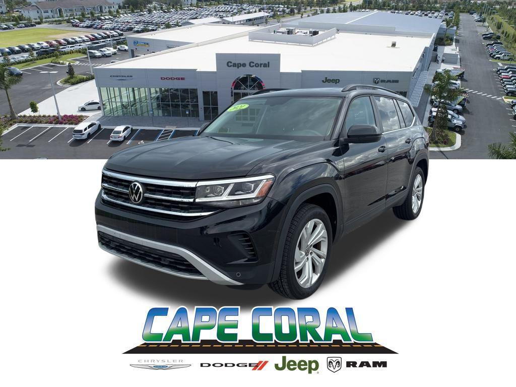 used 2021 Volkswagen Atlas car, priced at $17,596