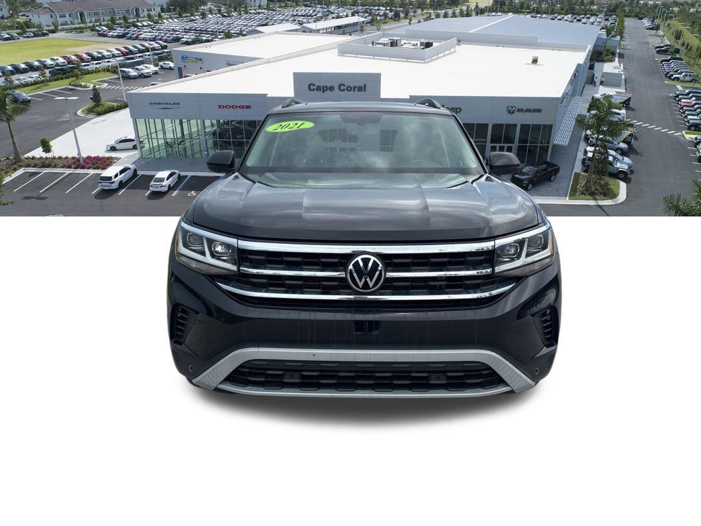 used 2021 Volkswagen Atlas car, priced at $17,596