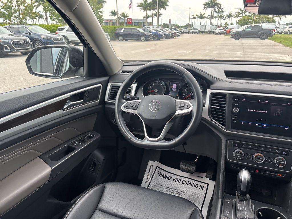 used 2021 Volkswagen Atlas car, priced at $17,596