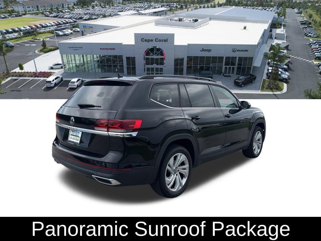 used 2021 Volkswagen Atlas car, priced at $17,596