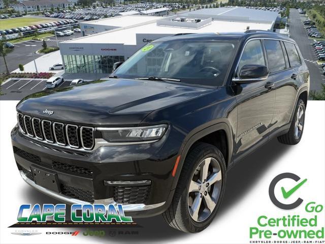 used 2021 Jeep Grand Cherokee L car, priced at $27,583