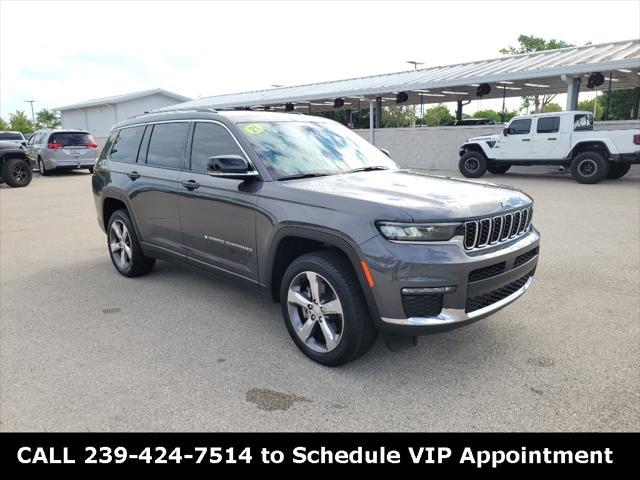 used 2021 Jeep Grand Cherokee L car, priced at $27,587