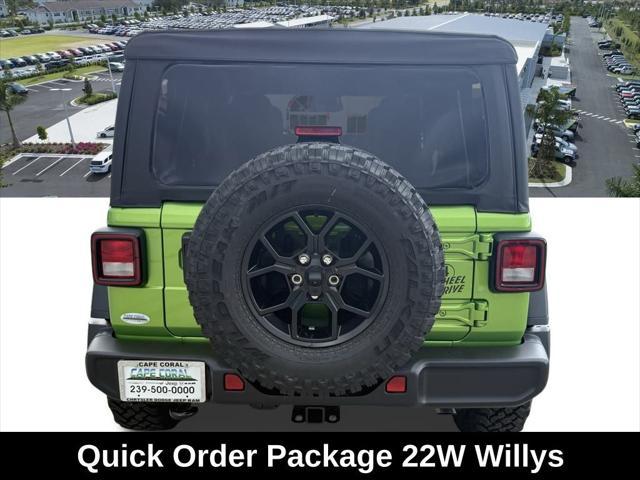 new 2025 Jeep Wrangler car, priced at $44,484