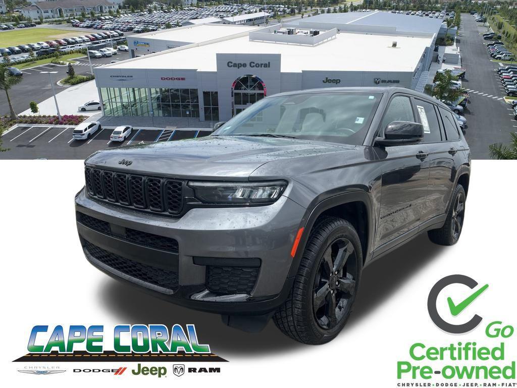 used 2021 Jeep Grand Cherokee L car, priced at $24,785