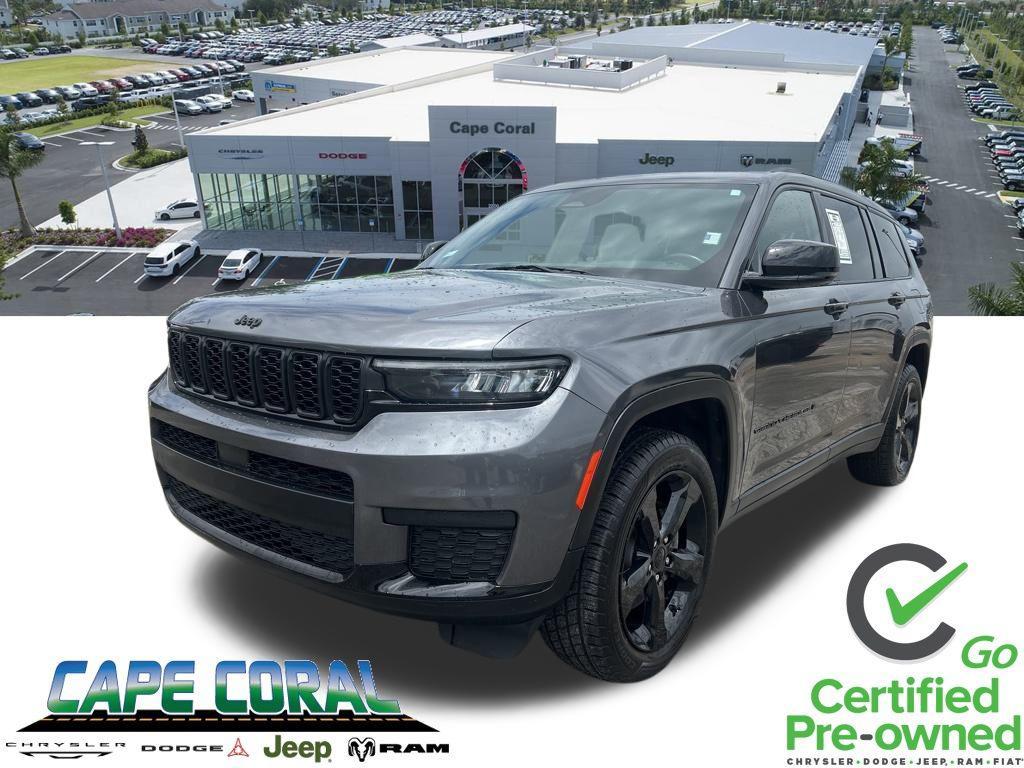 used 2021 Jeep Grand Cherokee L car, priced at $20,767