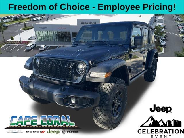 new 2025 Jeep Wrangler car, priced at $45,646