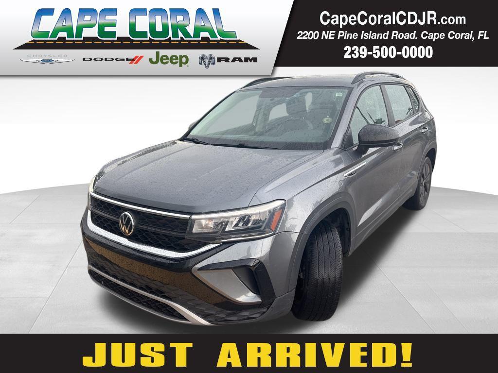 used 2022 Volkswagen Taos car, priced at $17,420