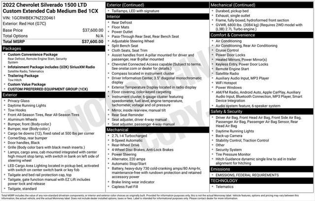 used 2022 Chevrolet Silverado 1500 car, priced at $24,385