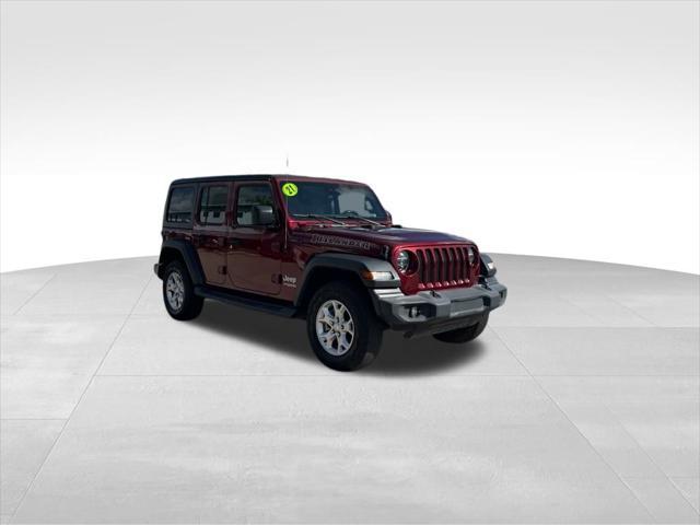 used 2021 Jeep Wrangler Unlimited car, priced at $29,585