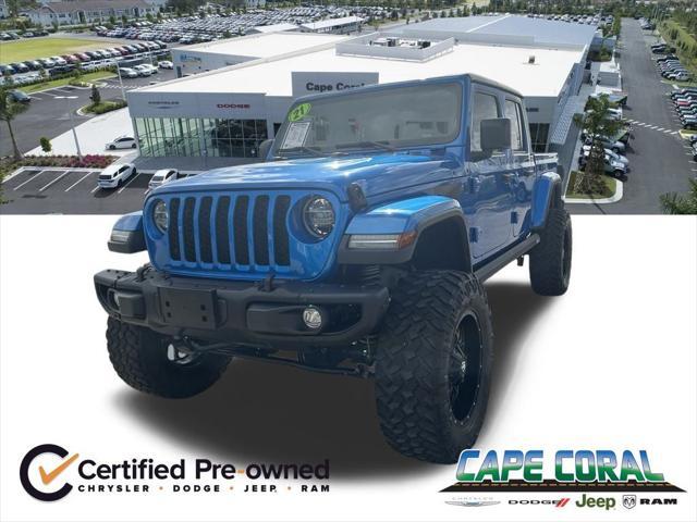 used 2021 Jeep Gladiator car, priced at $36,930