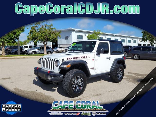 used 2022 Jeep Wrangler car, priced at $38,827