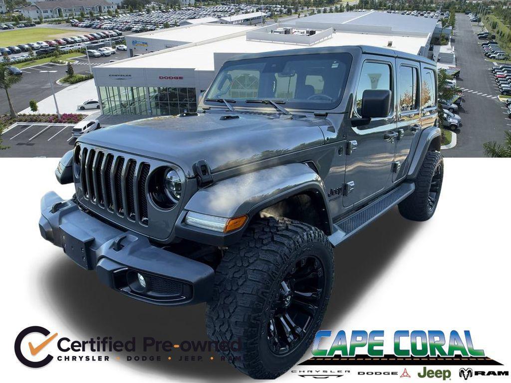 used 2022 Jeep Wrangler Unlimited car, priced at $37,950