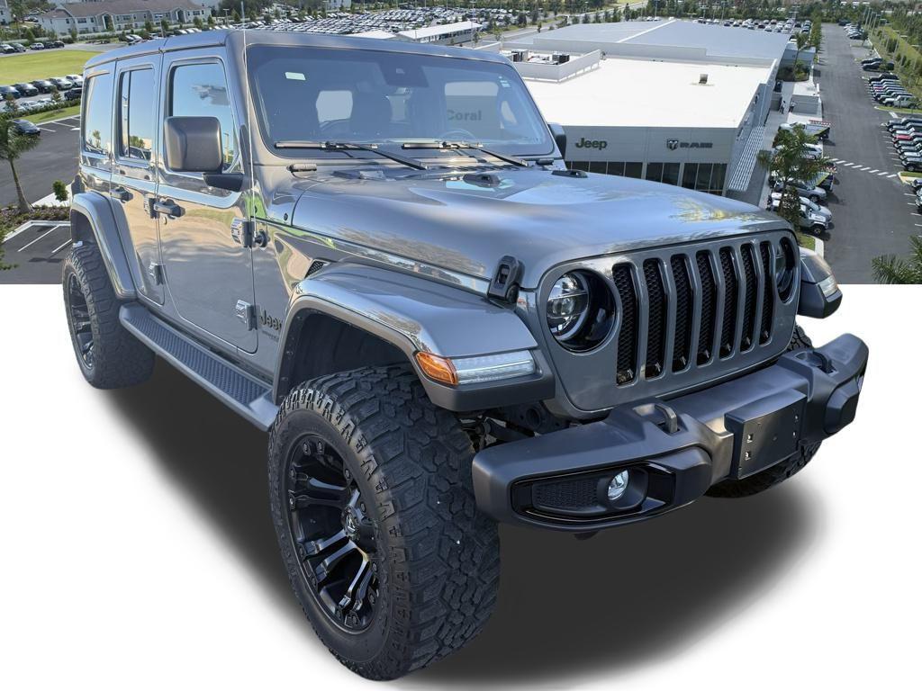 used 2022 Jeep Wrangler Unlimited car, priced at $37,950
