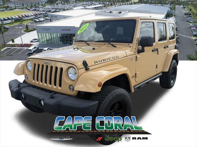 used 2014 Jeep Wrangler Unlimited car, priced at $19,988