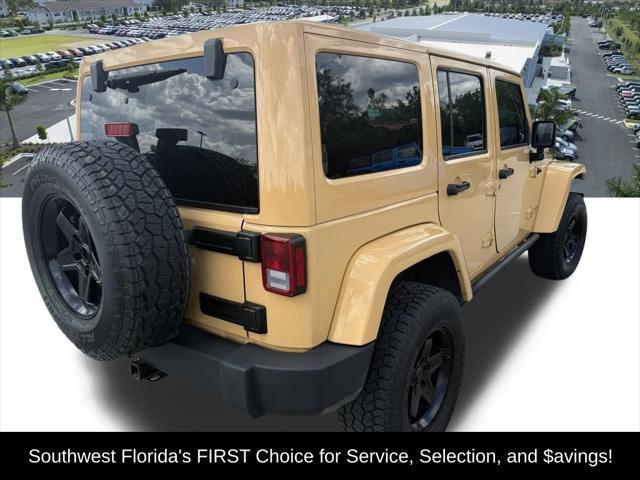 used 2014 Jeep Wrangler Unlimited car, priced at $19,988