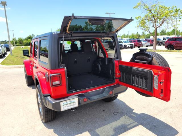 used 2023 Jeep Wrangler car, priced at $34,887