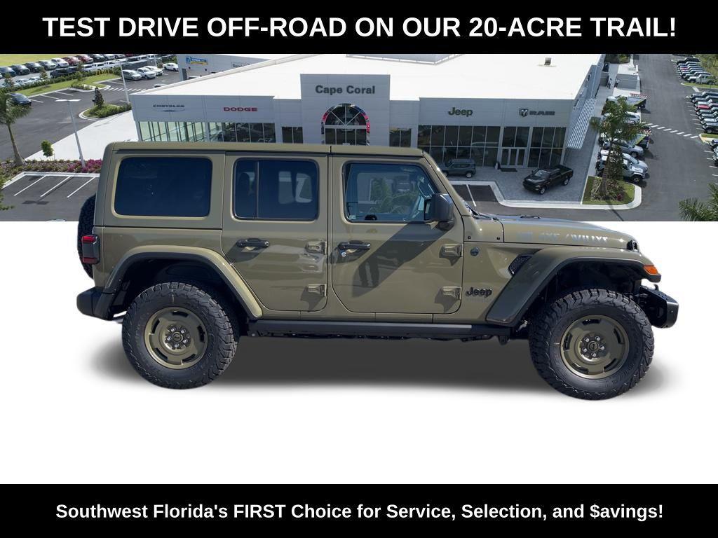 new 2025 Jeep Wrangler 4xe car, priced at $58,105