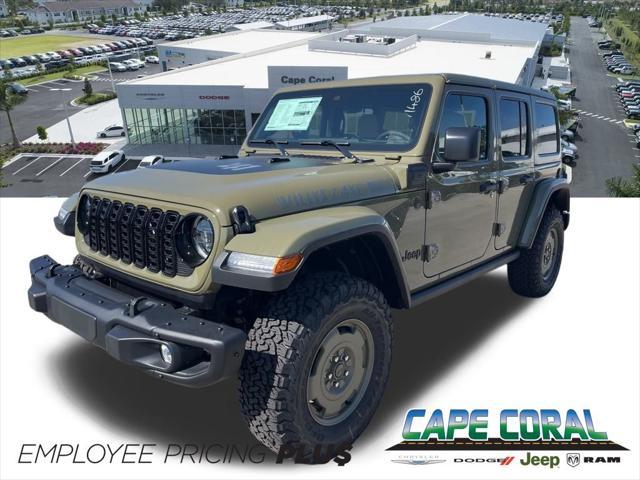 new 2025 Jeep Wrangler 4xe car, priced at $60,901