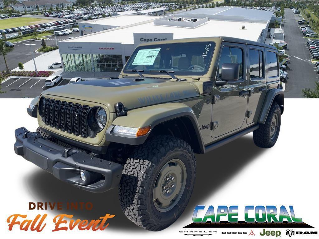 new 2025 Jeep Wrangler 4xe car, priced at $60,605