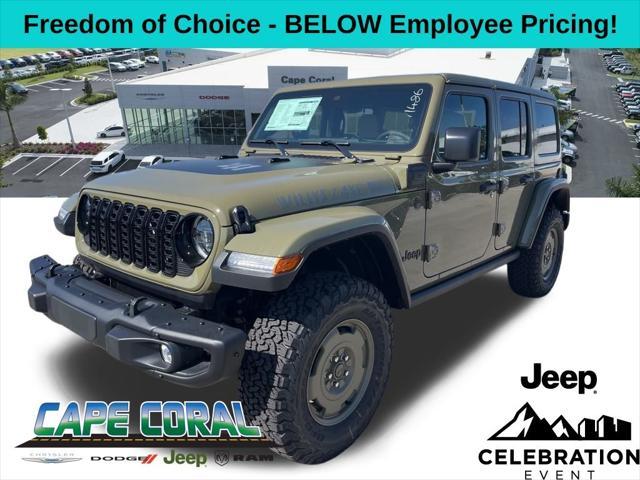 new 2025 Jeep Wrangler 4xe car, priced at $61,105