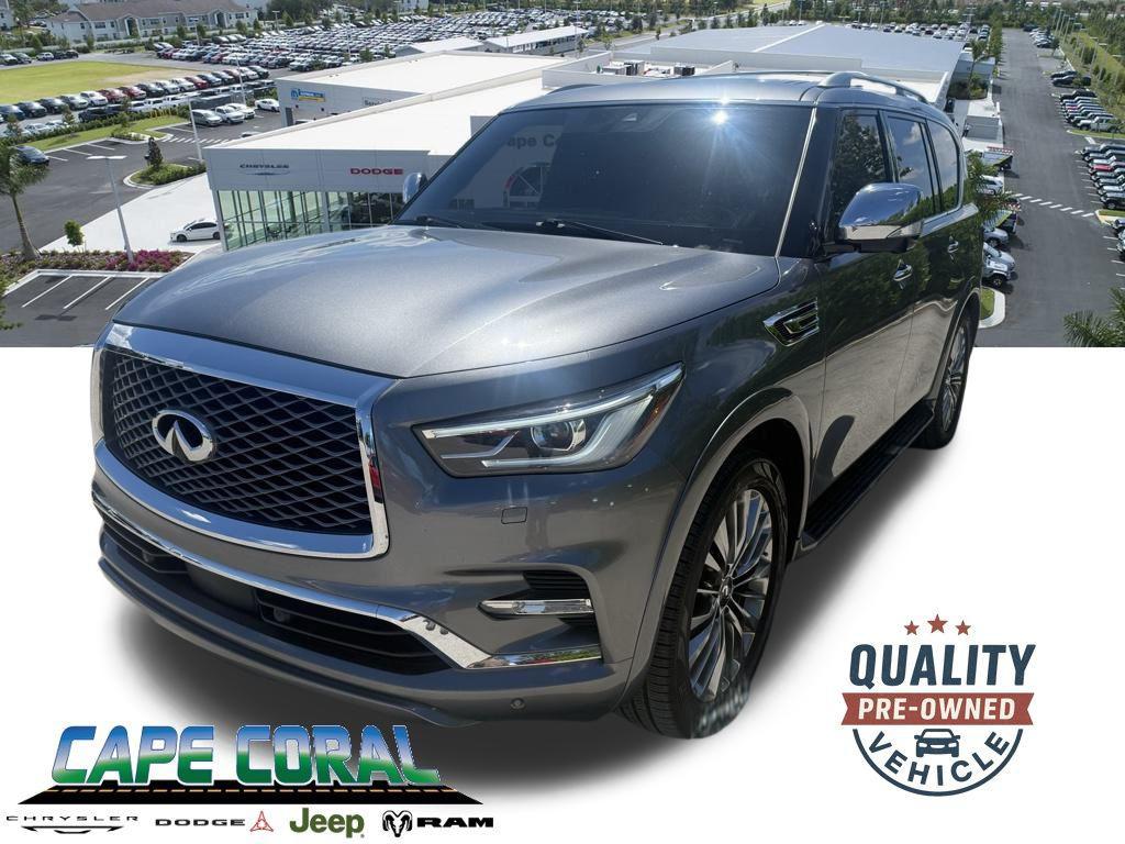 used 2021 INFINITI QX80 car, priced at $40,153