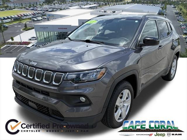 used 2022 Jeep Compass car, priced at $18,495