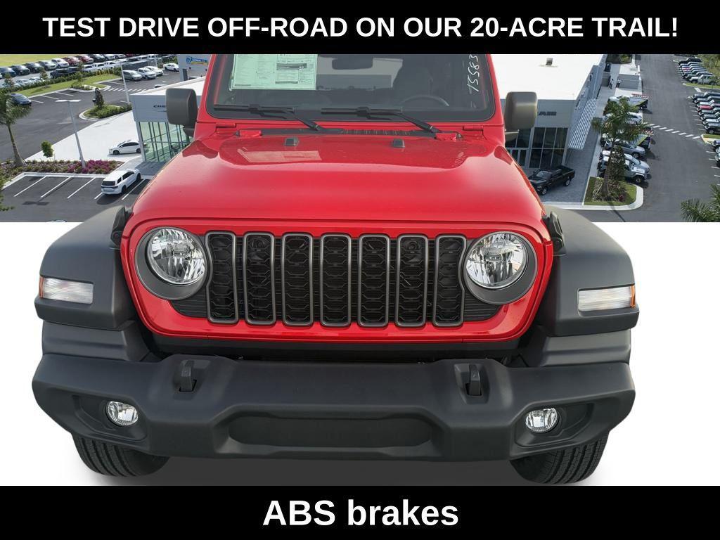 new 2026 Jeep Wrangler car, priced at $39,095