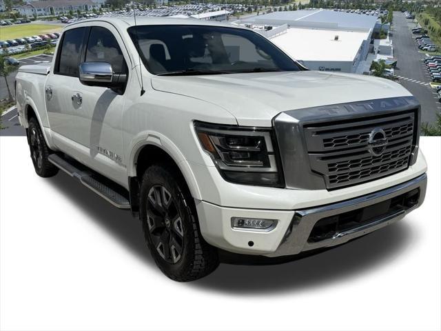 used 2020 Nissan Titan car, priced at $33,185