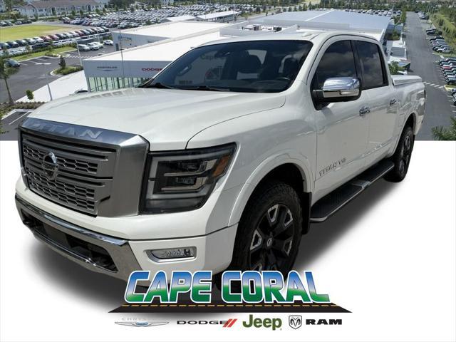 used 2020 Nissan Titan car, priced at $33,185