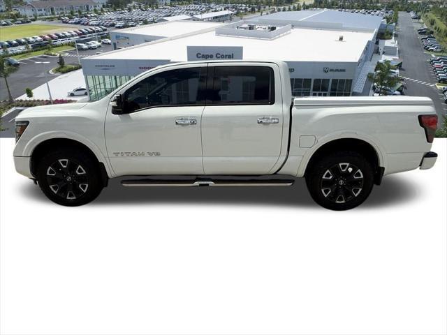 used 2020 Nissan Titan car, priced at $33,185
