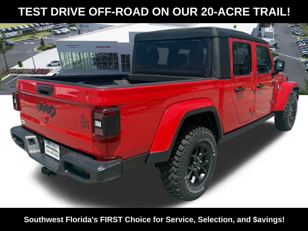 new 2025 Jeep Gladiator car, priced at $45,582
