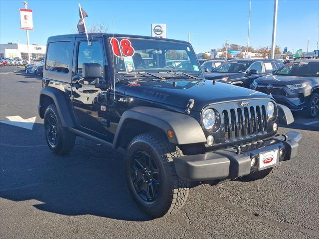 used 2018 Jeep Wrangler JK car, priced at $20,743