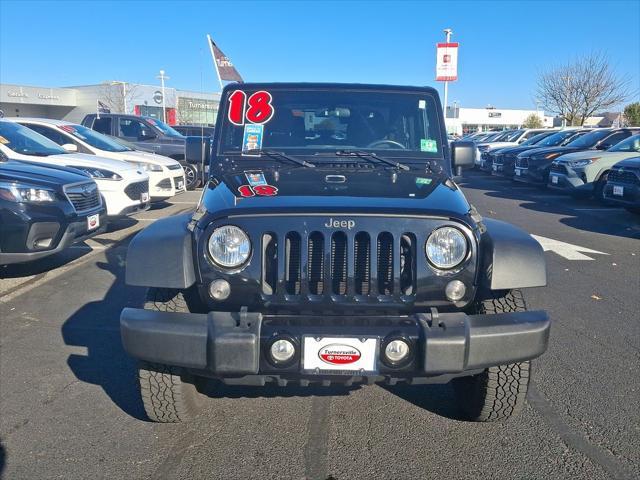 used 2018 Jeep Wrangler JK car, priced at $20,743