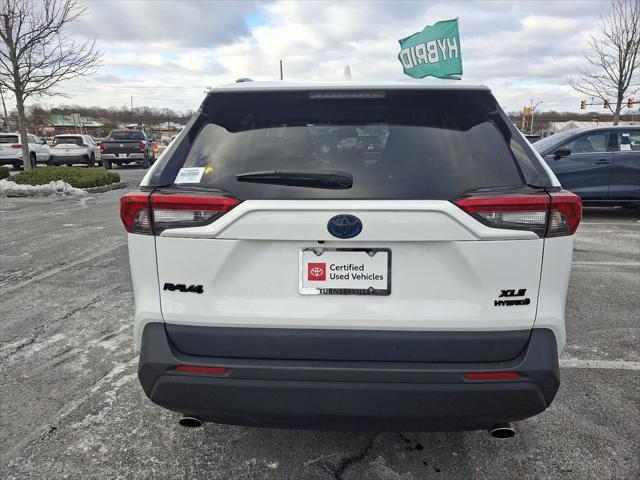 used 2021 Toyota RAV4 Hybrid car, priced at $33,319