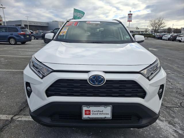 used 2021 Toyota RAV4 Hybrid car, priced at $33,319